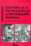 Historia de la Tecnologia Informacion Impresa