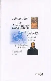 Introducción a la Literatura Española I