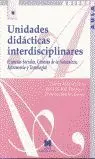 Unidades Didácticas Interdisciplinares.