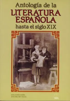 Antología de la Literatura Española Hasta el Siglo Xix