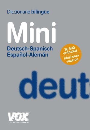 DICCIONARIO MINI DEUTSCH-SPANISCH / ALEMÁN-ESPAÑOL