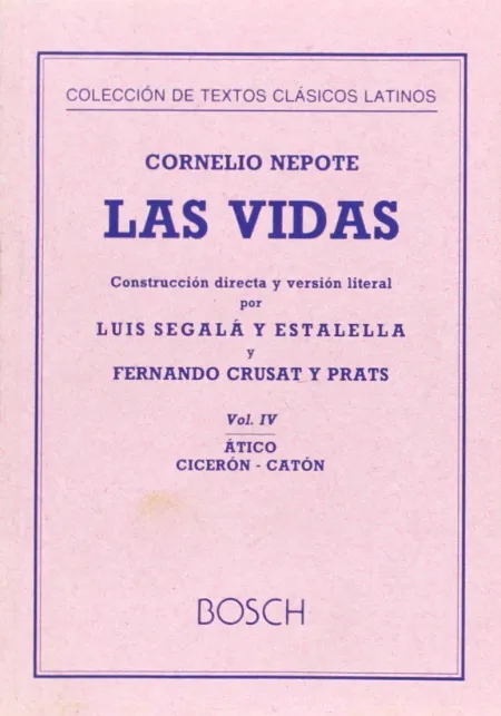 Las Vidas, Vol. Iii- (Pelópidas-Agesilao-Eúmenes-F