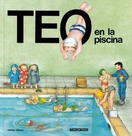 Teo en la Piscina