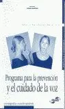 Programa para la Prevención y el Cuidado de la Voz