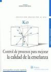 K SIGMA, CONTROL DE PROCESOS PARA MEJORAR LA CALIDAD DE LA ENSEÑANZA
