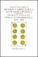 Historia Literatura: Época Contemporánea, 1939-1980 Vol 8