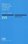 MODELOS DE FAMILIA EN LAS SOCIEDADES MODERNAS