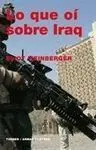 Lo que Oí Sobre Iraq