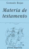 MATERIA DE TESTAMENTO