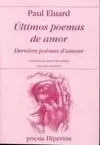 Últimos Poemas de Amor Derniers Poèmes D Amour