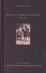 SENTIDO Y FORMA DEL QUIJOTE (1605-1615)