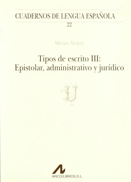 Tipos de Escrito Iii