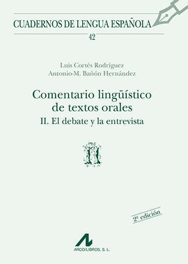 COMENTARIO LINGÜÍSTICO DE TEXTOS ORALES II