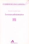 LOS TEXTOS ADMINISTRATIVOS