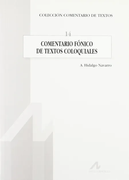 Comentario Fónico de Textos Coloquiales