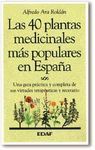 LAS 40 PLANTAS MEDICINALES MÁS POPULARES DE ESPAÑA