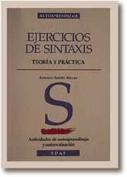 EJERCICIOS DE SINTAXIS. TEORÍA Y PRÁCTICA