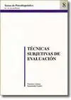 Técnicas Subjetivas de Evaluación