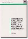 CRITERIOS DE BONDAD EN LA EVALUACIÓN PSICOLÓGICA