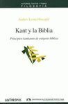 KANT Y LA BIBLIA