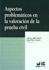 ASPECTOS PROBLEMÁTICOS EN LA VALORACIÓN DE LA PRUEBA CIVIL