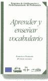 APRENDER Y ENSEÑAR VOCABULARIO