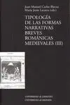 Tipología de las Formas Narrativas Breves, Románicas Medievales