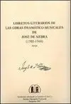Libretos Literarios de las Obras Dramatico-Musicales (Ins. Fernan
