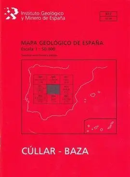 Cúllar - Baza. 972 - Mapa Geológico de España (1 : 50. 000)