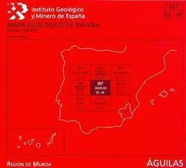Águilas, 997: Mapa Geológico de España Escala 1:50. 000