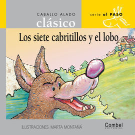 LOS SIETE CABRITILLOS Y EL LOBO (LETRA PALO)