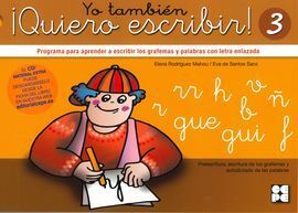 YO TAMBIEN ¡QUIERO ESCRIBIR! 3