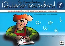 YO TAMBIEN ¡QUIERO ESCRIBIR! 1