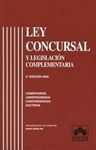LEY CONCURSAL Y LEGISLACIÓN COMPLEMENTARIA