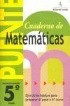 Puente, Matemáticas, 5 Educación Primaria