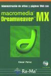 ADMINISTRACIÓN DE SITIOS Y PÁGINAS WEB CON MACROMEDIA DREAMWEAVER MX