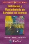INSTALACIÓN Y MANTENIMIENTO DE SERVICIOS DE INTERNET