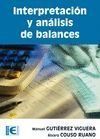 INTERPRETACION Y ANALISIS DE BALANCES