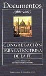 DOCUMENTOS CONGREGACION DOCTRINA DE FE 1966-2007/673