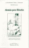 ALEMÁN PARA FILÓSOFOS