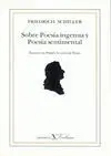 Sobre Poesía Ingenua y Poesía Sentimental