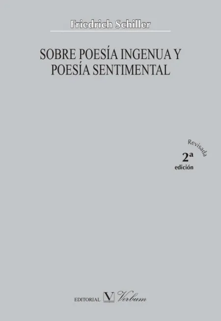 Sobre Poesía Ingenua y Poesía Sentimental