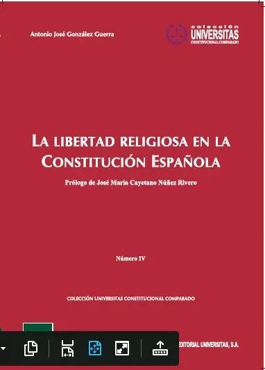 La Libertad Religiosa en la Constitución Española