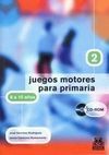 JUEGOS MOTORES PARA PRIMARIA 2 - 8-10 AÑOS+CD
