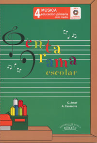 PENTAGRAMA ESCOLAR MÚSICA 4
