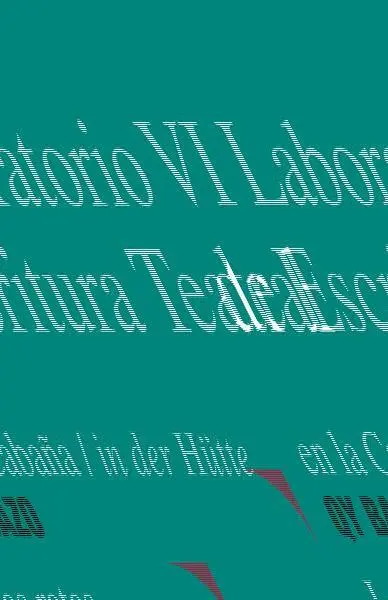 Vi Laboratorio de Escritura Teatral