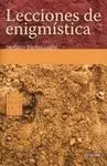 Lecciones de Enigmística