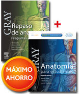 PACK GRAY. ANATOMÍA PARA ESTUDIANTES (CON STUDENT CONSULT) + GRAY. REPASO DE ANA
