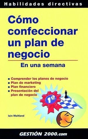 CÓMO CONFECCIONAR UN PLAN DE NEGOCIO