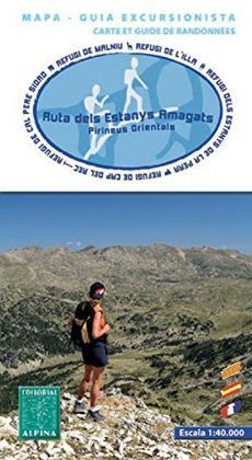 RUTA DELS ESTANYS AMAGATS 1:40.000 -ALPINA